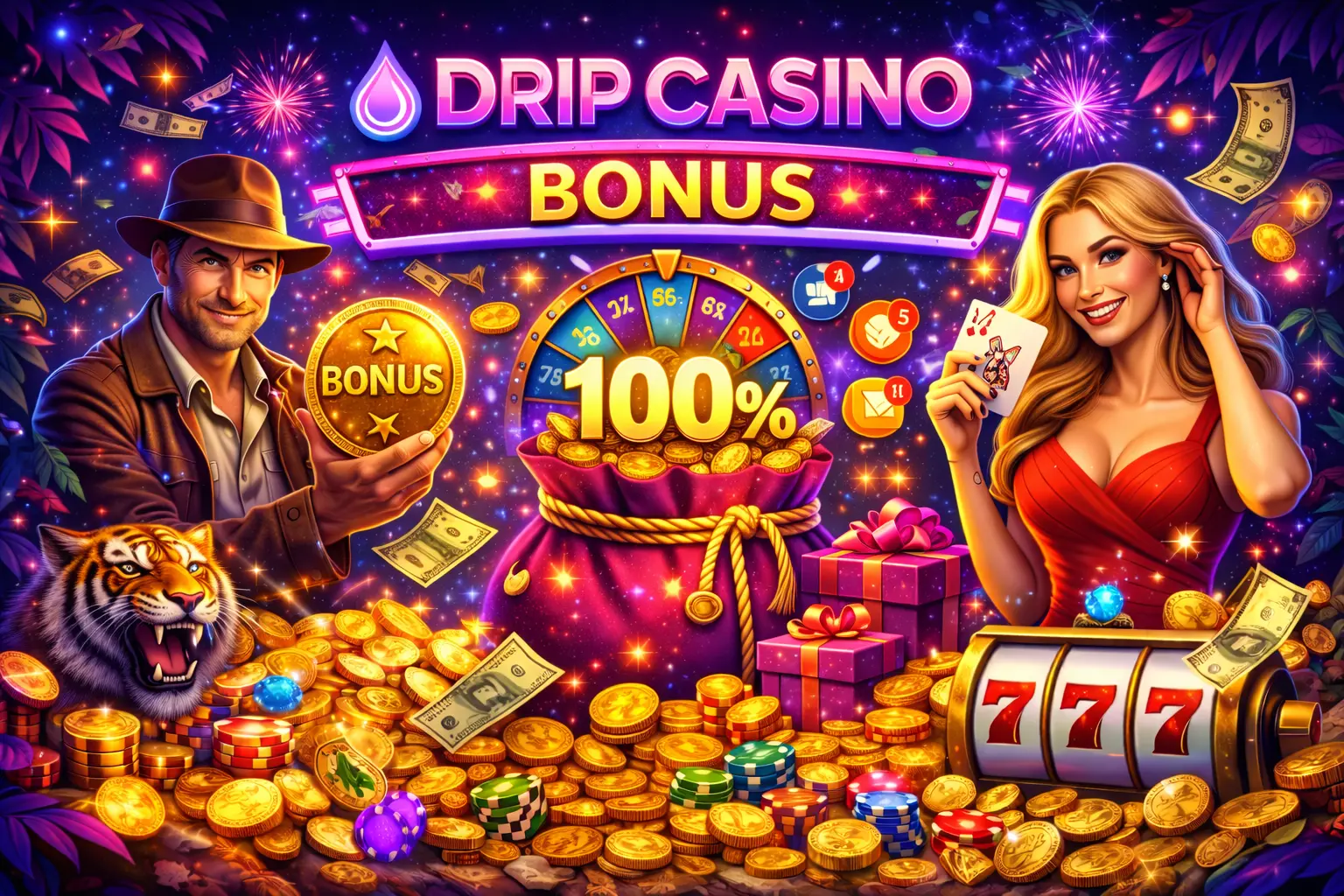 Drip Casino Bonus