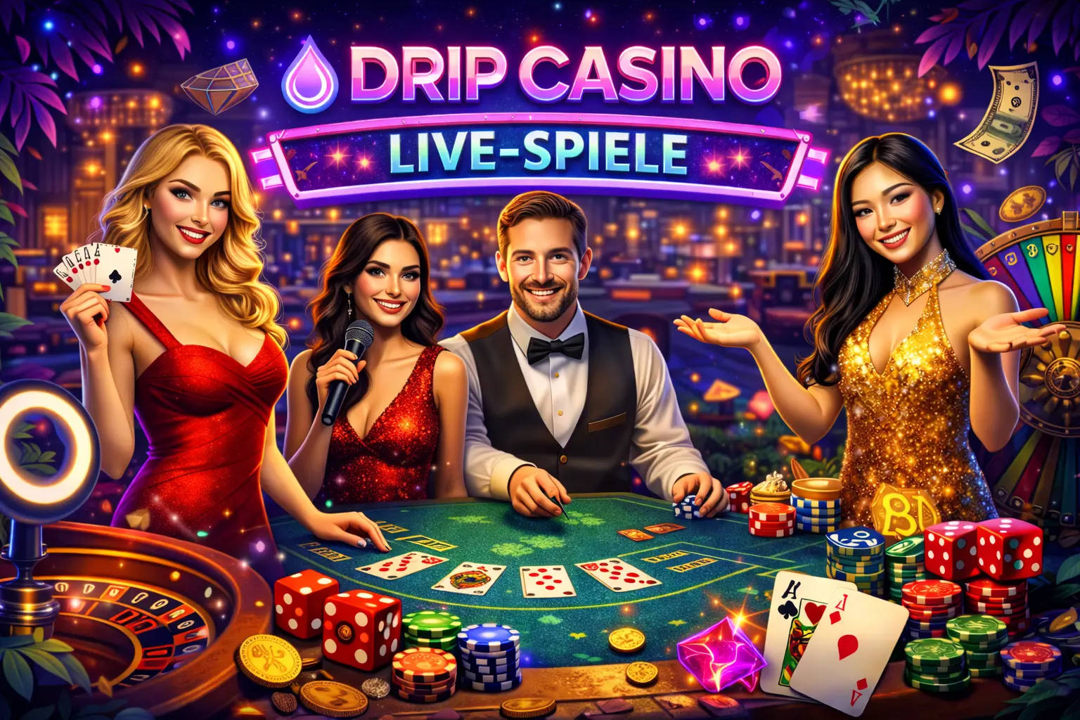Drip Casino Live-Spiele